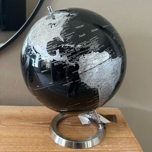 Heritage Black and Silver Decorative Globe Drexel Heritage